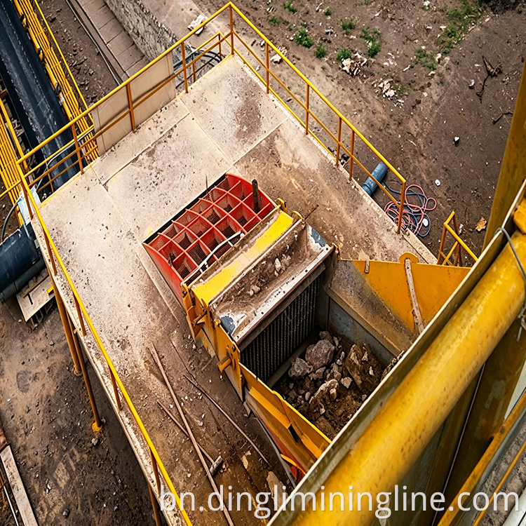 two-stage screening aggregate line